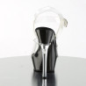 Pleaser ALLURE-608 Transparent Black Sale Women