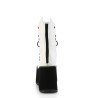 Demonia KERA-130 White Vegan Platform Boots Women