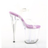Pleaser FLAMINGO-808 Lavender Insole Platform Pole Shoes