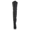 Pleaser LEGEND-8868 Black Vegan Leather Sale Women