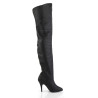 Pleaser LEGEND-8868 Black Vegan Leather Sale Women