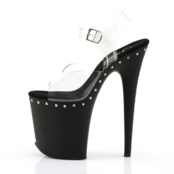 Pleaser FLAMINGO-808ABLS High Heeled Pole Dance Shoes