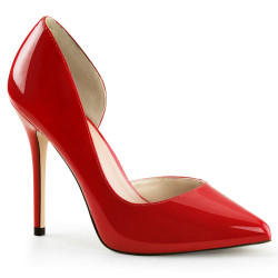 Pleaser AMUSE-22 Red Patent Sale Women