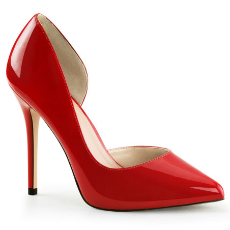 Pleaser AMUSE-22 Red Patent Sale Women