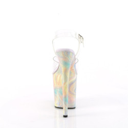 Pleaser FLAMINGO-808CRF Transparent Lavender Glitter