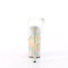 Pleaser FLAMINGO-808CRF Transparent Lavender Glitter