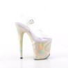 Pleaser XTREME-809HB Neon Exotic Pole Dance High Heels