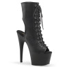 Pleaser ADORE-1016 Black Vegan Leather Ankle Boots