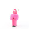 Pleaser FLAMINGO-808FUR Purple Fur High Heels Pole Shoes