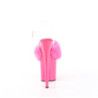 Pleaser FLAMINGO-808FUR Purple Fur High Heels Pole Shoes