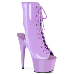 Pleaser ADORE-1016 Lavender Patent Women Ankle Boots