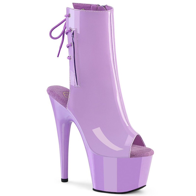 Pleaser ADORE-1018 Lavender Patent Women Ankle Boots Pleaser ADORE-1018 Lavender Patent Women Ankle Boots