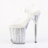 Pleaser FLAMINGO-808G Exotic High Heel Pole Dance Shoes