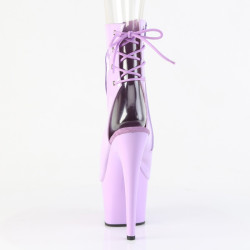 Pleaser ADORE-1018 Lavender Patent Women Ankle Boots