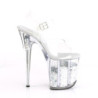 Pleaser FLAMINGO-808GF Exotic High Heel Pole Dance Shoes