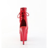 Pleaser ADORE-1018 Red Patent High Heeled Ankle Boots