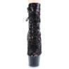 Pleaser ADORE-1020SQ Black-Red Sequins Black Sale Women