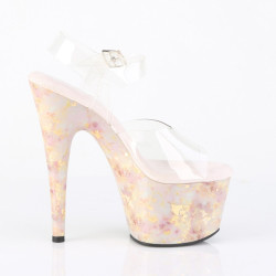 Pleaser ADORE-708MB Marble Platform High Heeled Sandals