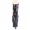 Pleaser ADORE-1020SQ Black-Red Sequins Black Sale Women