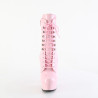 Pleaser DELIGHT-1020 Rose Patent Ankle High Boots Women