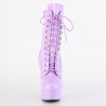 Pleaser DELIGHT-1020 Lavender Patent Heeled Ankle Boots