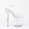 Pleaser FLAMINGO-808MMG Exotic High Heel Pole Dance Shoes