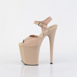 Pleaser FLAMINGO-808N Cream Jelly Like Pole Dance Heels