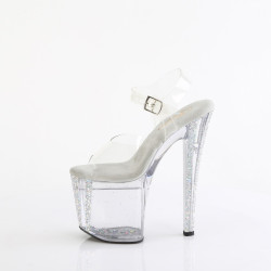 Pleaser ENCHANT-708-04 Floating Glitter Platform High Heel