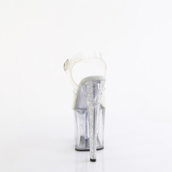 Pleaser ENCHANT-708-04 Floating Glitter Platform High Heel