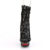 Pleaser BLONDIE-R-1008 Black Sequins Black-Red Sale
