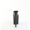 Pleaser FLAMINGO-808PREM Black Exotic High Heels Pole Dance