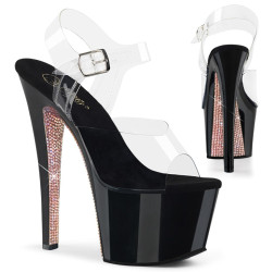 Pleaser SKY-308CRS Gold Strass Heeled Pole Dance Shoes