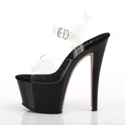 Pleaser SKY-308CRS Gold Strass Heeled Pole Dance Shoes