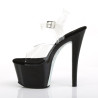 Pleaser SKY-308CRS Silver Strass Heeled Pole Dance Shoes