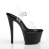 Pleaser SKY-308CRS Silver Strass Heeled Pole Dance Shoes