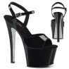 Pleaser SKY-309CRS Strass Heeled Platform Women Shoes