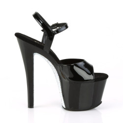 Pleaser SKY-309CRS Strass Heeled Platform Women Shoes