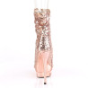 Pleaser BLONDIE-R-1008 Rose Gold Sequins Chrome Sale