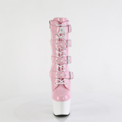 Pleaser ADORE-1046TT Rose Hologram Patent White Sale