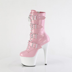 Pleaser ADORE-1046TT Rose Hologram Patent White Sale