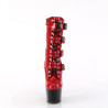 Pleaser ADORE-1046TT Red Hologram Patent Black Sale