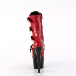 Pleaser ADORE-1046TT Red Hologram Patent Black Sale