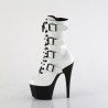 Pleaser ADORE-1046TT White Hologram Patent Black Sale