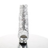 Pleaser BLONDIE-R-1008 Silver Sequins Chrome Sale Women
