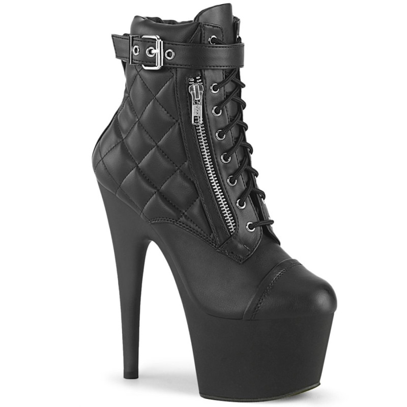 Pleaser ADORE-700-05 Black Vegan Leather Sale Women Pleaser ADORE-700-05 Black Vegan Leather Sale Women