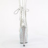 Pleaser BEJEWELED-1021C-7 Transparent Strass Silver