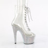 Pleaser BEJEWELED-1021C-7 Transparent Strass Silver
