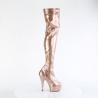 Pleaser DELIGHT-3000HWR Rose Gold Hologram Sale Women