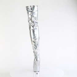 Pleaser DELIGHT-3000HWR Silver Hologram Sale Women
