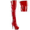 Pleaser DELIGHT-3018 Red Patent Sale Women